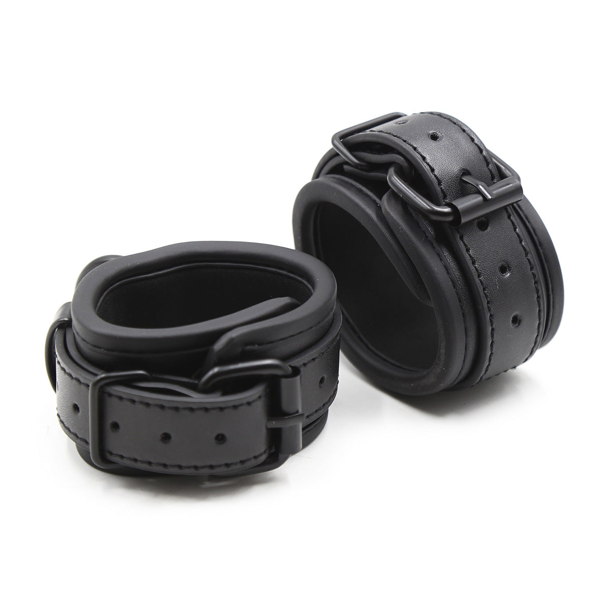 GAY hand and foot cuffs auxiliary black sponge, sm toys