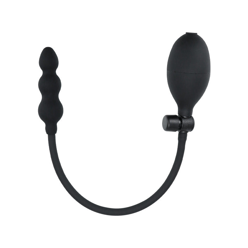 GAY inflatable anal plug, double-ended use at the same time