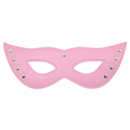 GAY SM sexy leather cat-eye eye mask